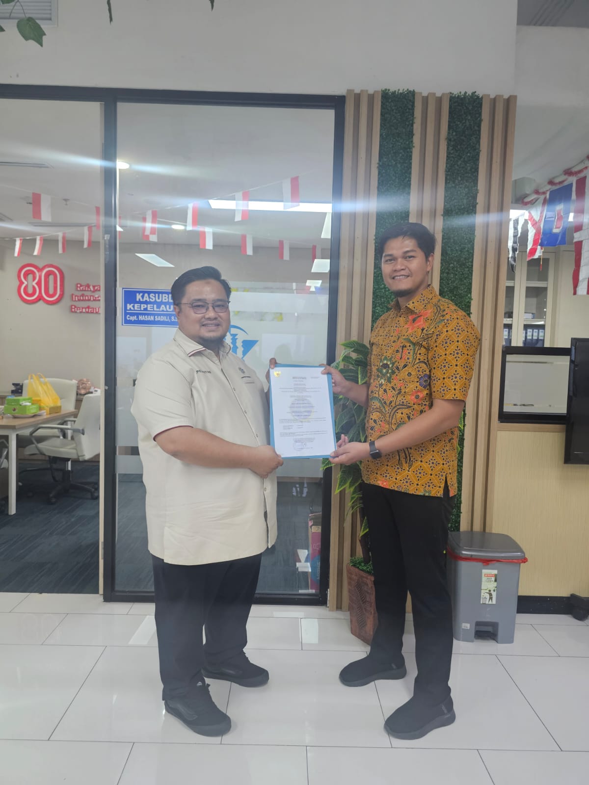 SMKS 15 Taruna Indonesia Bengkulu Resmi Mendapatkan Approval Ditjen Perhubungan Laut